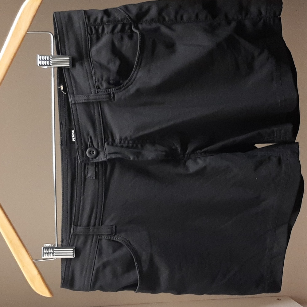 Prana shorts size 8, black